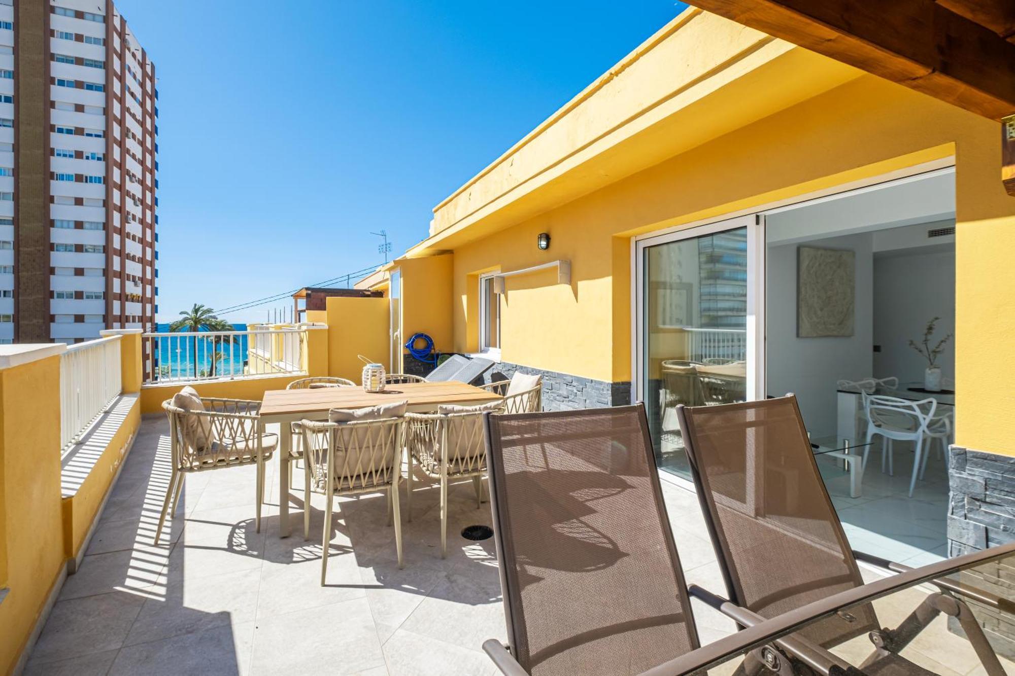 Penthouse Ancla 561 Levante Beach Benidorm Extérieur photo
